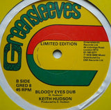 Keith Hudson : Bloody Eyes (12", Single, Ltd)