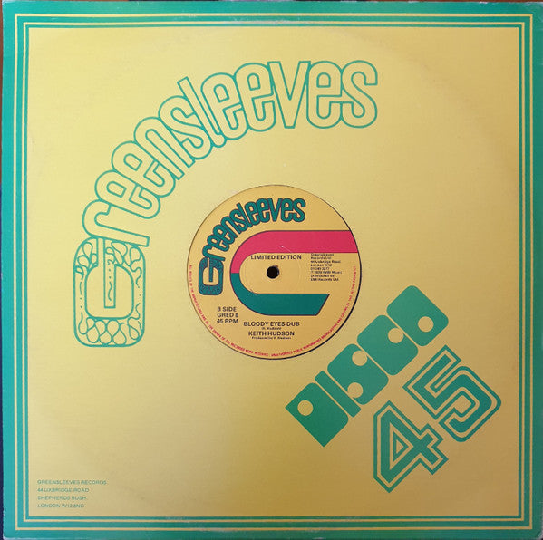 Keith Hudson : Bloody Eyes (12", Single, Ltd)