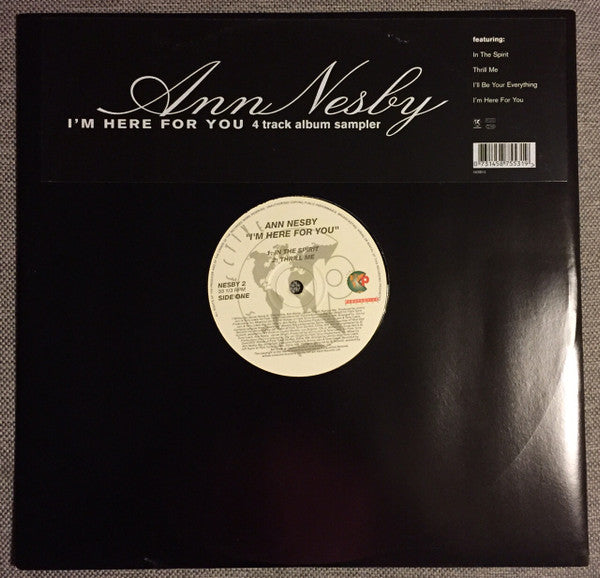 Ann Nesby : I'm Here For You (12", EP, Promo, Smplr)