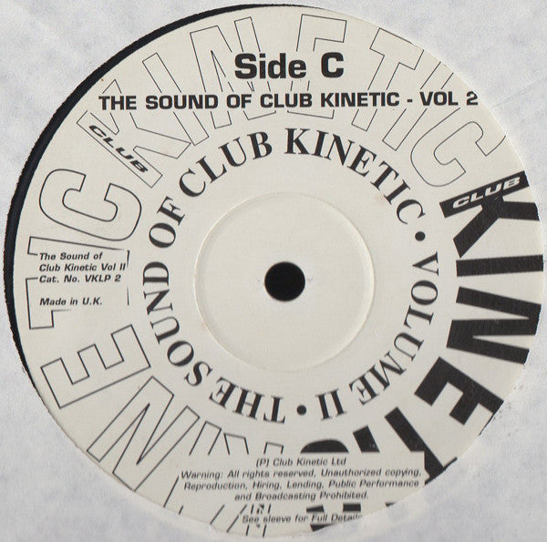 Various : The Sound Of Club Kinetic - Volume II (2xLP, Comp)