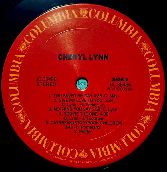 Cheryl Lynn : Cheryl Lynn (LP, Album, Pit)