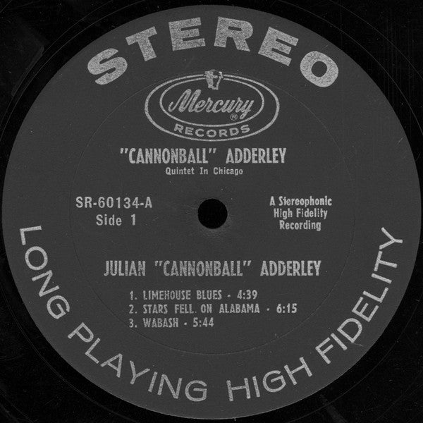 The Cannonball Adderley Quintet : In Chicago (LP, Album)