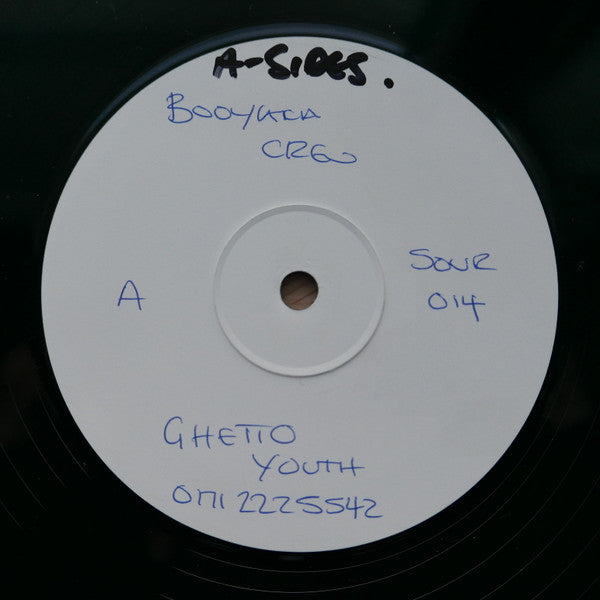 Booyaka Crew : Ghetto Youth / Unguided Youth (12", W/Lbl)