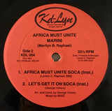Marini (3) : Africa Must Unite / Let's Get It On (12")