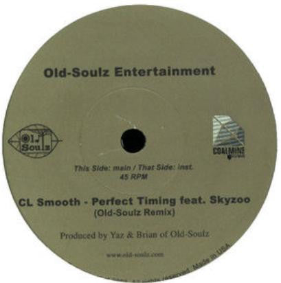 C.L. Smooth : Perfect Timing (Old-Soulz Remix) (7")