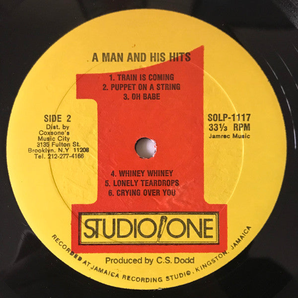 Ken Boothe : A Man And His Hits (LP, RP)