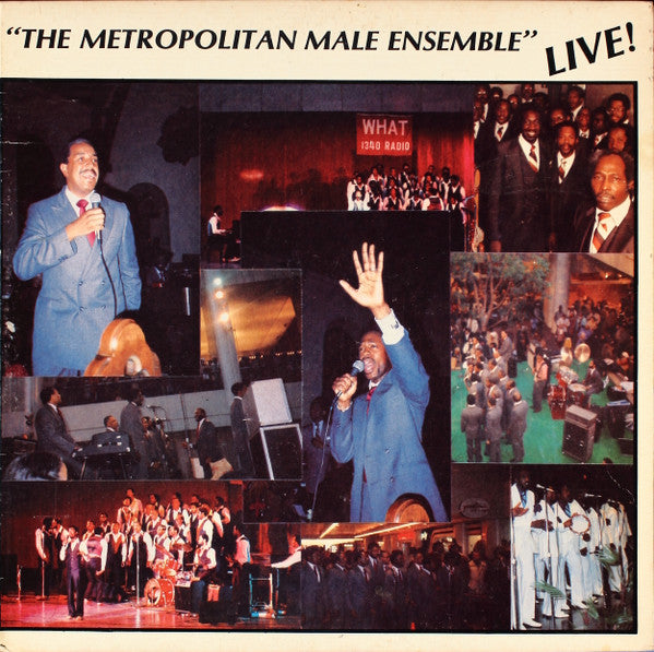 The Metropolitan Male Ensemble* : Live! (LP)