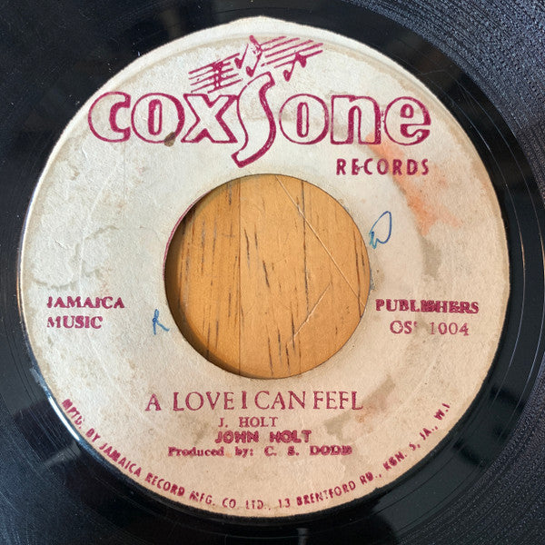 John Holt / Hugh Black : A Love I Can Feel / Long Liver Man (7")