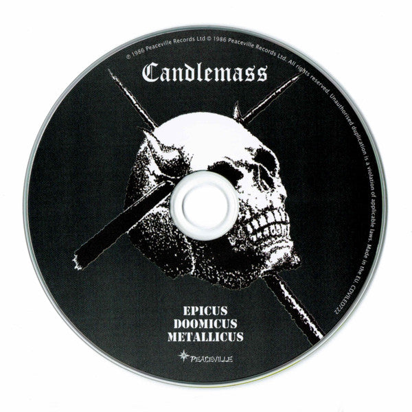 Candlemass : Epicus Doomicus Metallicus (CD, Album, RE, RM)