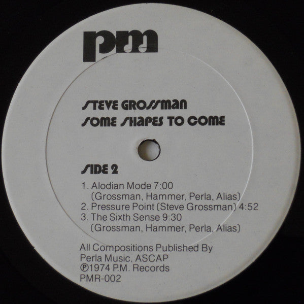 Steve Grossman : Some Shapes To Come (LP, Album)