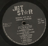 Various Artistes* : Reggae Hits Vol 2 (LP, Comp)
