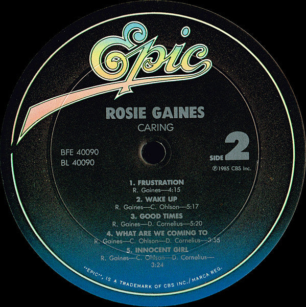 Rosie Gaines : Caring (LP, Album)