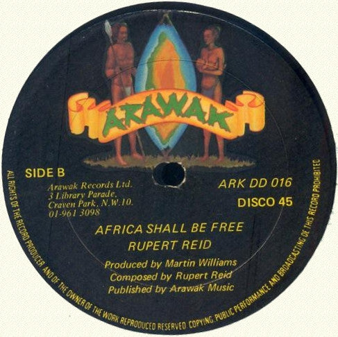 General Echo / Rupert Reid : Sex Educational Class / Africa Shall Be Free (12")