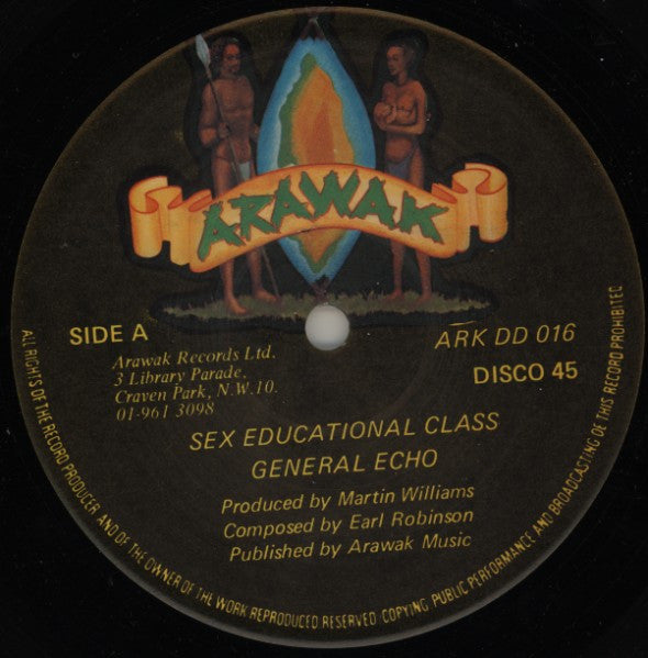 General Echo / Rupert Reid : Sex Educational Class / Africa Shall Be Free (12")