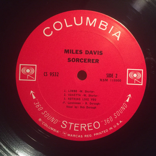 Miles Davis : Sorcerer (LP, Album, Pit)