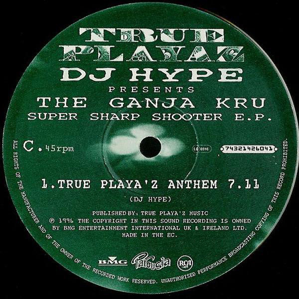 DJ Hype Presents The Ganja Kru : Super Sharp Shooter E.P. (2x12", EP)