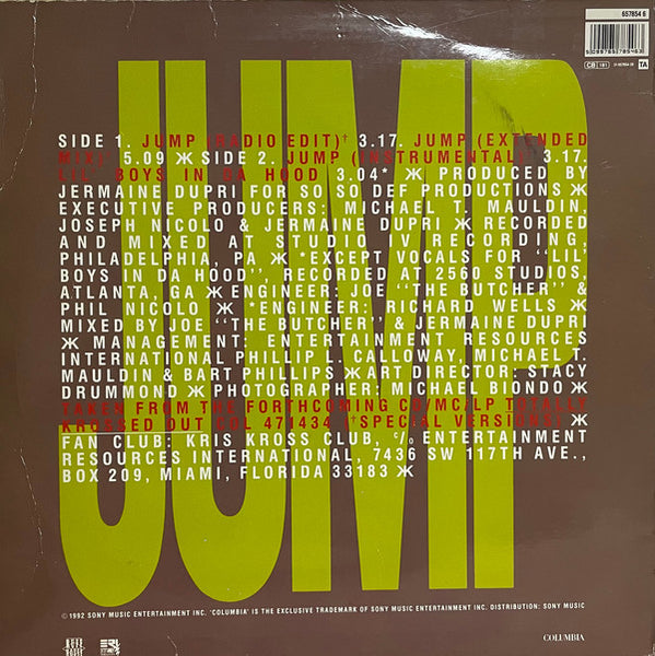 Kris Kross : Jump (12", Single)