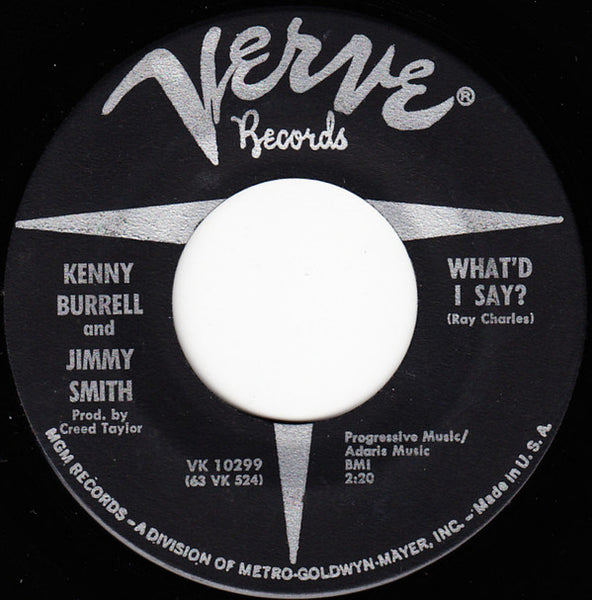 Jimmy Smith : Theme From "Any Number Can Win" (7")