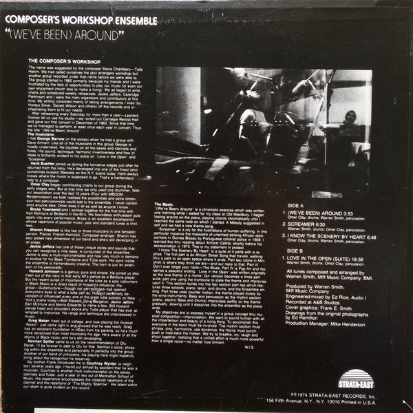 Composer's Workshop Ensemble : We've Been Around (LP, Album)