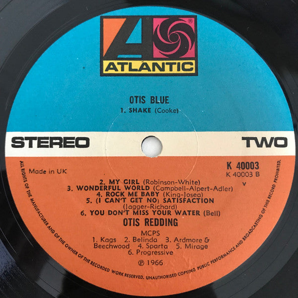 Otis Redding : Otis Blue / Otis Redding Sings Soul (LP, Album, RE)