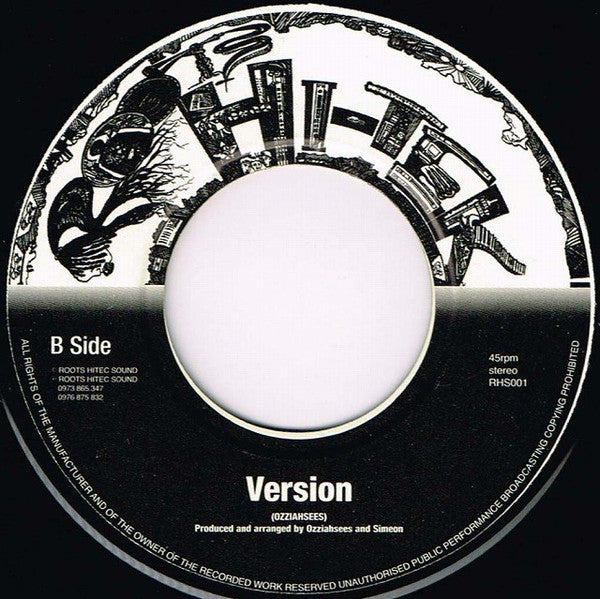 Ozziahsees : Come Away To Zion (7")
