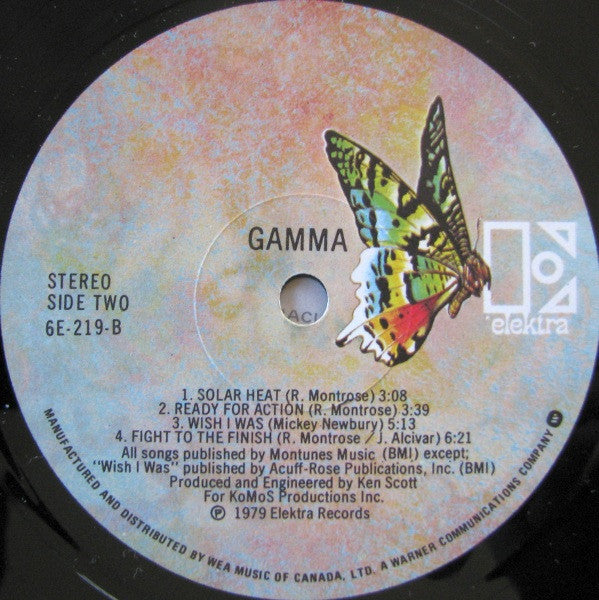 Gamma (5) : Gamma 1 (LP, Album)
