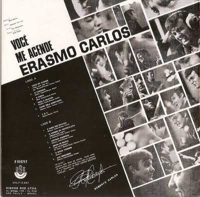 Erasmo Carlos : Você Me Acende (LP, Album)