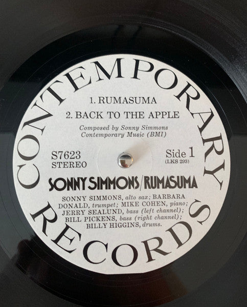 Sonny Simmons : Rumasuma (LP, Album, Whi)