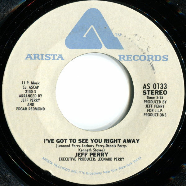 Jeff Perry : Love Don't Come No Stronger (Than Yours And Mine) (7", Single)