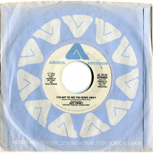 Jeff Perry : Love Don't Come No Stronger (Than Yours And Mine) (7", Single)