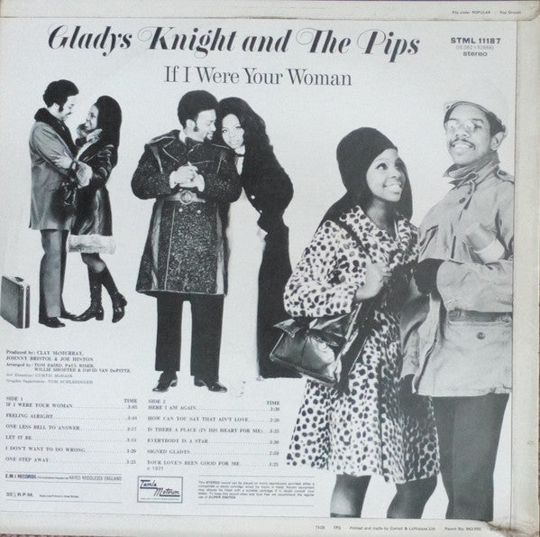 Gladys Knight And The Pips : If I Were Your Woman (LP, Album)