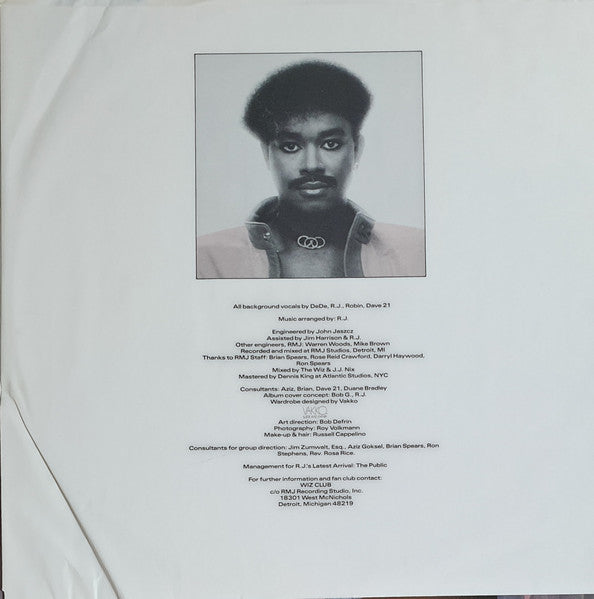 R.J.'s Latest Arrival : R.J.'s Latest Arrival (LP, Album, Spe)