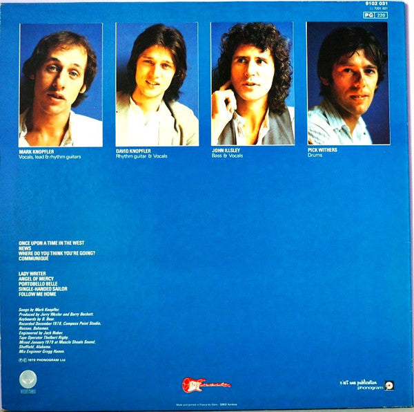 Dire Straits : Communiqué (LP, Album, Emb)