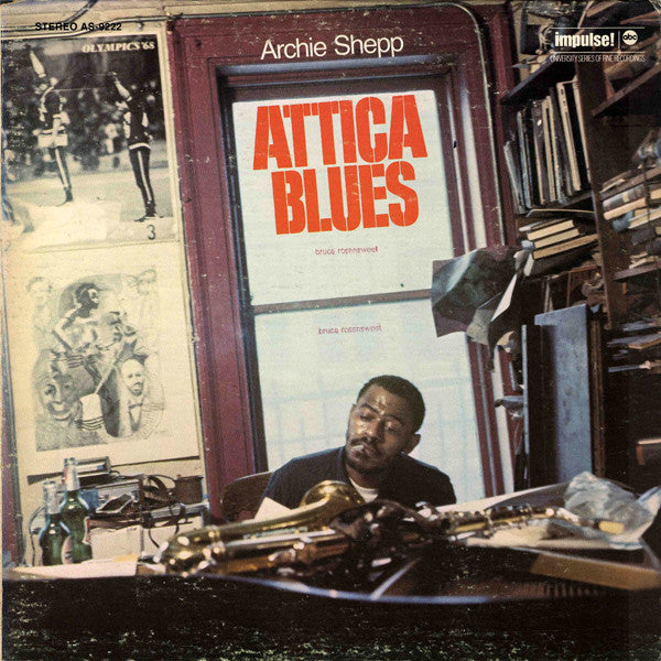 Archie Shepp : Attica Blues (LP, Album, Tru)
