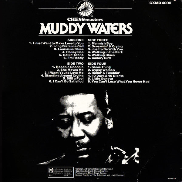 Muddy Waters : Chess Masters...Muddy Waters (2xLP, Comp)