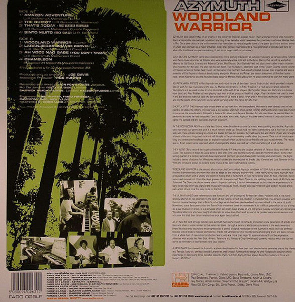 Azymuth : Woodland Warrior (LP, Album)