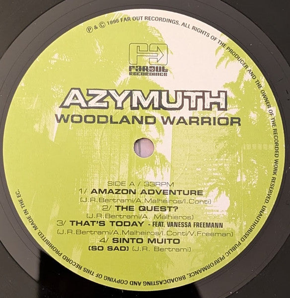 Azymuth : Woodland Warrior (LP, Album)
