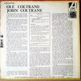 John Coltrane : Olé Coltrane (LP, Album, Mono)