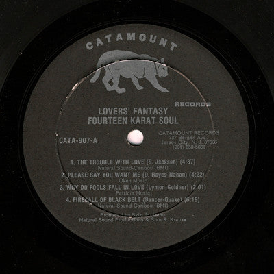 Fourteen Karat Soul : Lovers' Fantasy (LP, Album)