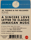 Jr. Thomas & The Volcanos : Beware (LP, Album, Mono, Ltd, RE, Ora)