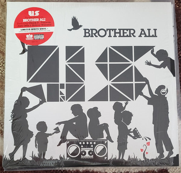 Brother Ali : Us (2xLP, Album, Ltd, Whi)