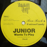 Bon Rock & Cotton Candy : Junior Wants To Play (12")