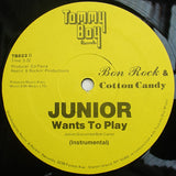 Bon Rock & Cotton Candy : Junior Wants To Play (12")
