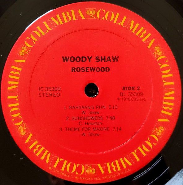 Woody Shaw : Rosewood (LP, Album, San)