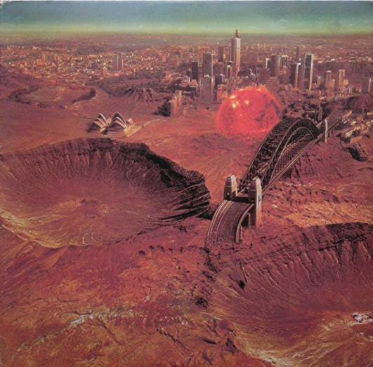 Midnight Oil : Red Sails In The Sunset (LP, Album)