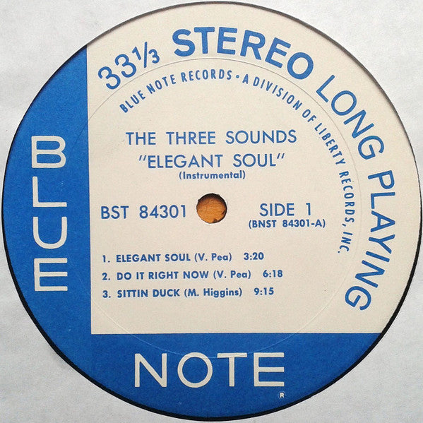 Gene Harris And His Three Sounds* : Elegant Soul (LP, Album)