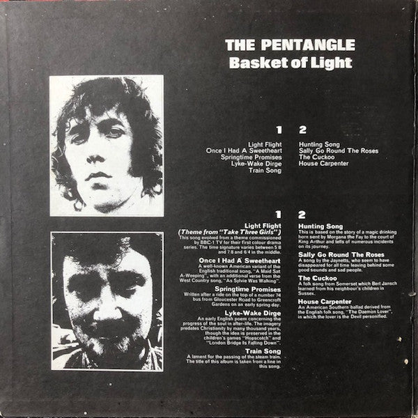 Pentangle : Basket Of Light (LP, Album)