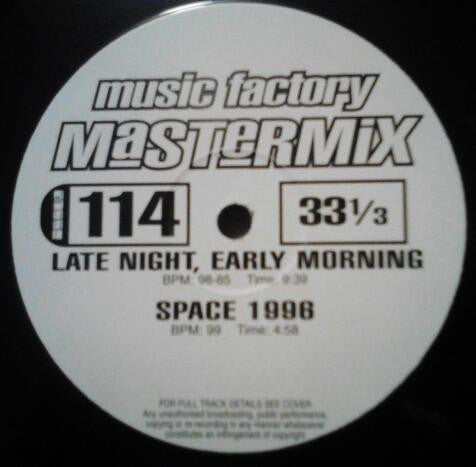 Various : Music Factory Mastermix - Issue 114 (2x12", Comp, P/Mixed)
