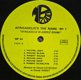 Gérard Lévêque & Claude Romat : Africadelic's The Name N° 1 (LP)