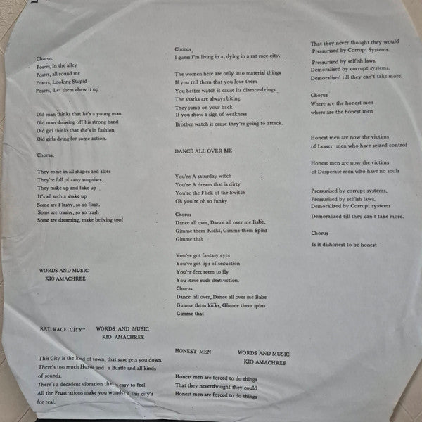 Kio Amachree : Ivory (LP, Album)